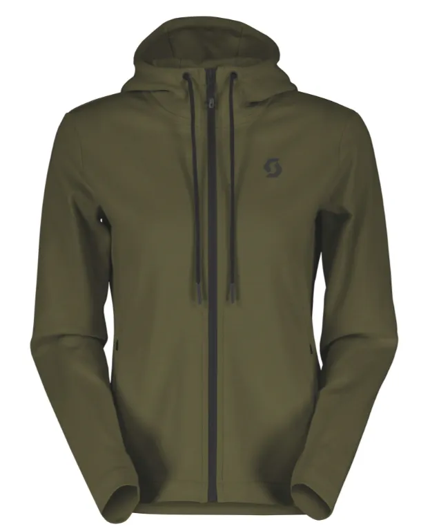 SCOTT Tech Zip Hoody til Kvinner, Rosa