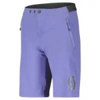 SCOTT Trail 10 Loose Fit Shorts med Innlegg Lilla til Junior