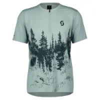 SCOTT Trail Flow Zip Kortskjortet Enduro-sykkeltrøye