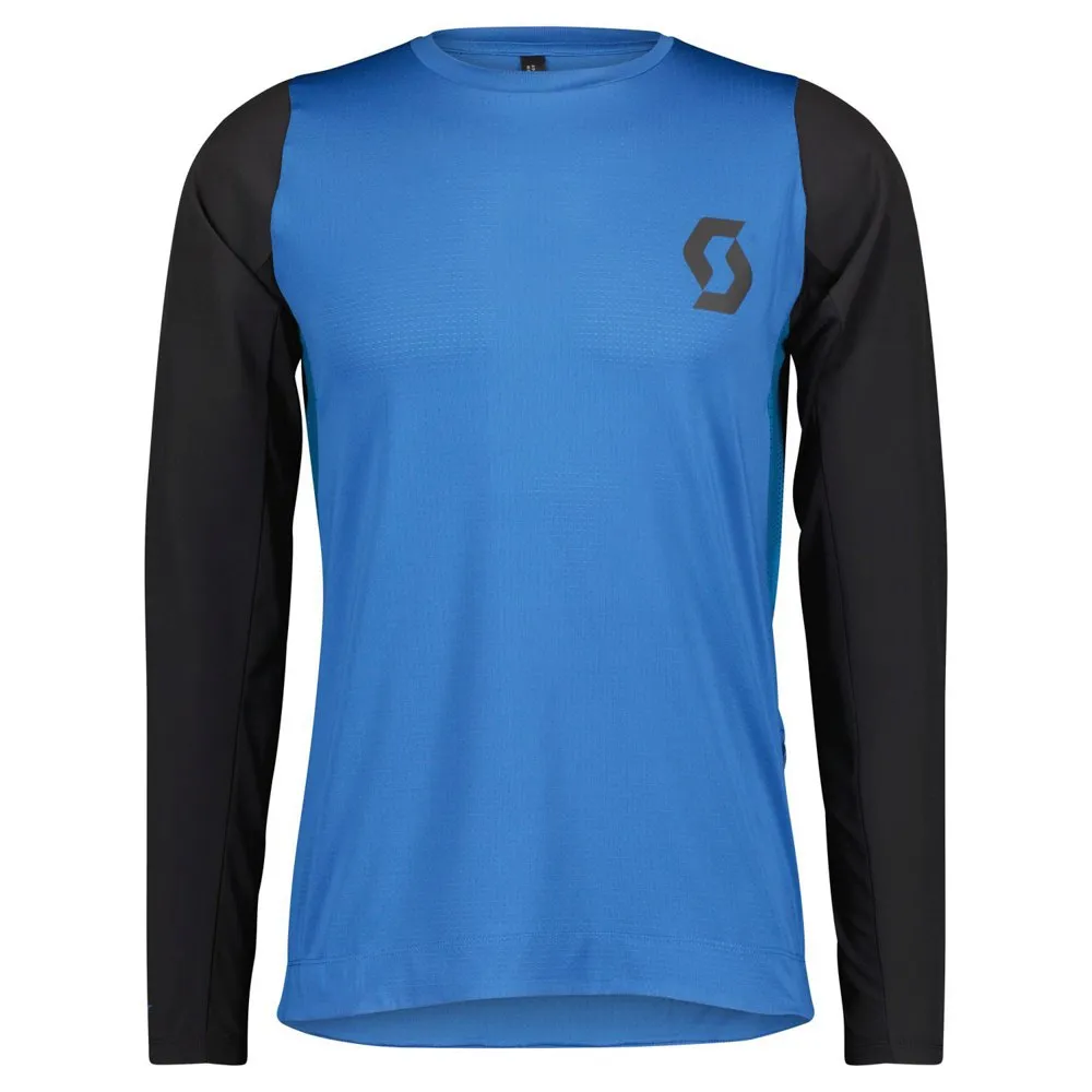 SCOTT Trail Progressive Langermet Trøye, Storm blue / black, S SCOTT Trail Progressive Langermet Trøye, Storm blue / black, S