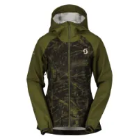 SCOTT Trail Storm Waterproof Jakke Sort/Gran til Kvinner SCOTT Trail Storm Waterproof Jakke Sort/Gran til Kvinner