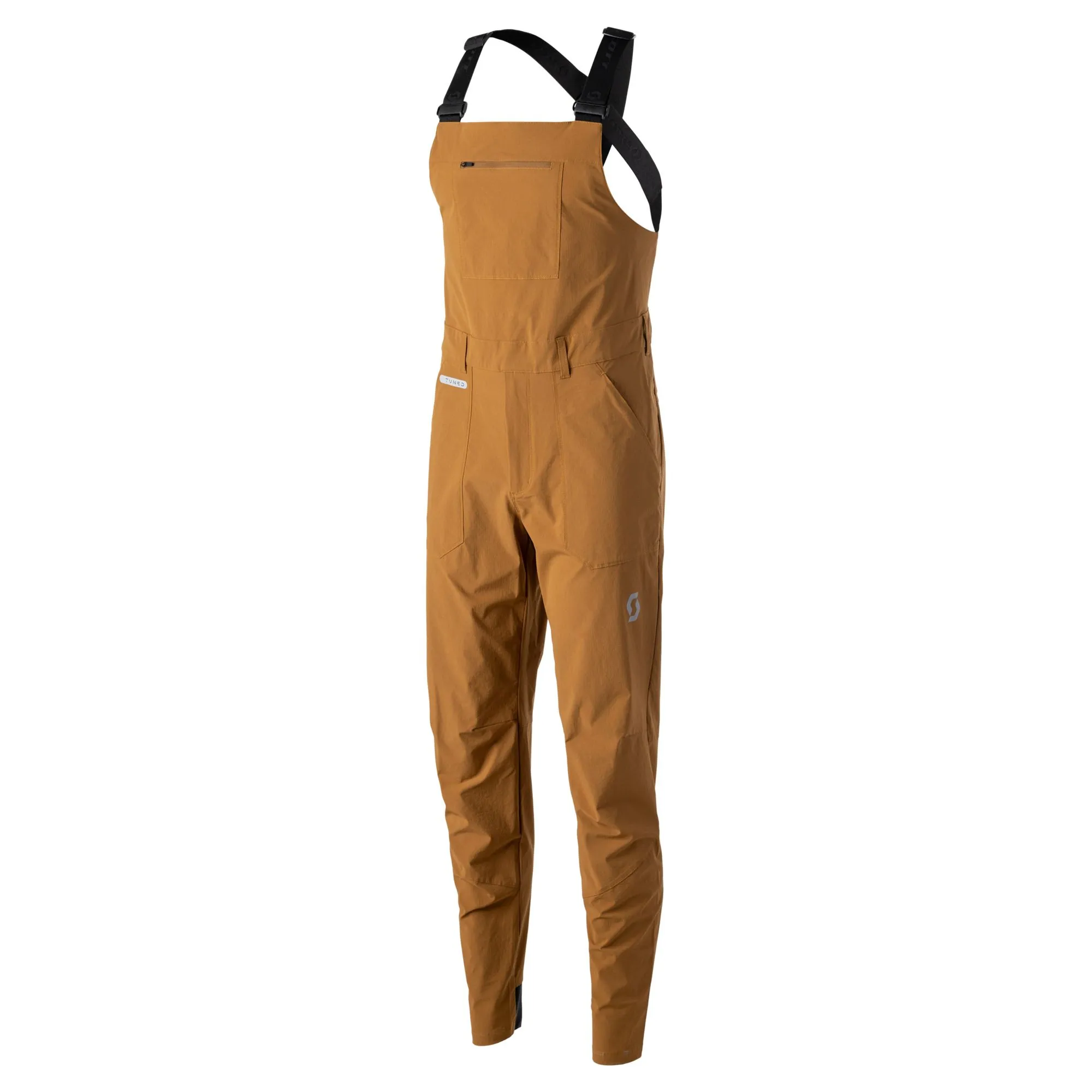 SCOTT Trail Tuned bibbukser uten pute Bread Brown herre SCOTT Trail Tuned bibbukser uten pute Bread Brown herre