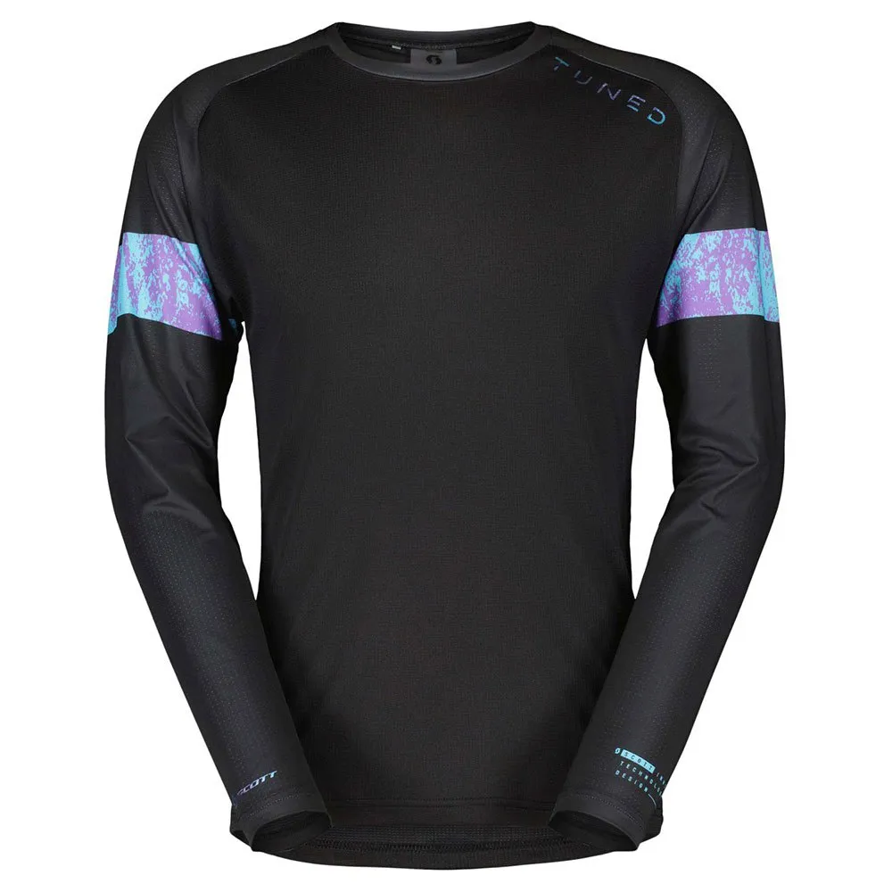 SCOTT Trail Tuned langermet sykkeltrøye swish purple herre SCOTT Trail Tuned langermet sykkeltrøye swish purple herre