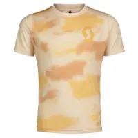 SCOTT Trail Vertic 10 kortermet t-shirt cotton white/hay junior SCOTT Trail Vertic 10 kortermet t-shirt cotton white/hay junior