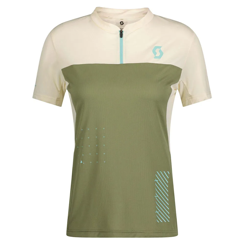 SCOTT Trail Vertic Zip Kort Ermet Trøye SCOTT Trail Vertic Zip Kort Ermet Trøye