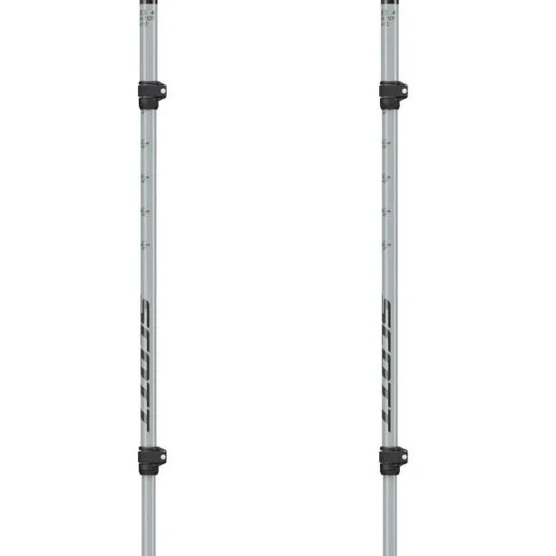 SCOTT Trek Alu Spaserstokker, Grey, 100-130cm