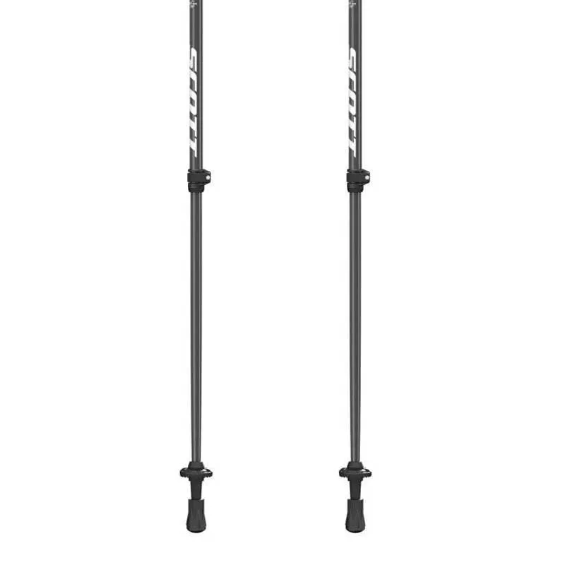 SCOTT Trek Carbon Spaserstokker, Black, 100-130cm