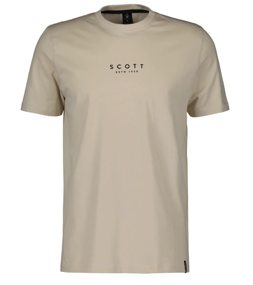 SCOTT Typo T-shirt, Mørkeblå