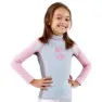Scubapro Harmony Rash Guard Uv-beskyttende Langermet T-skjorte, Grey / pink, M