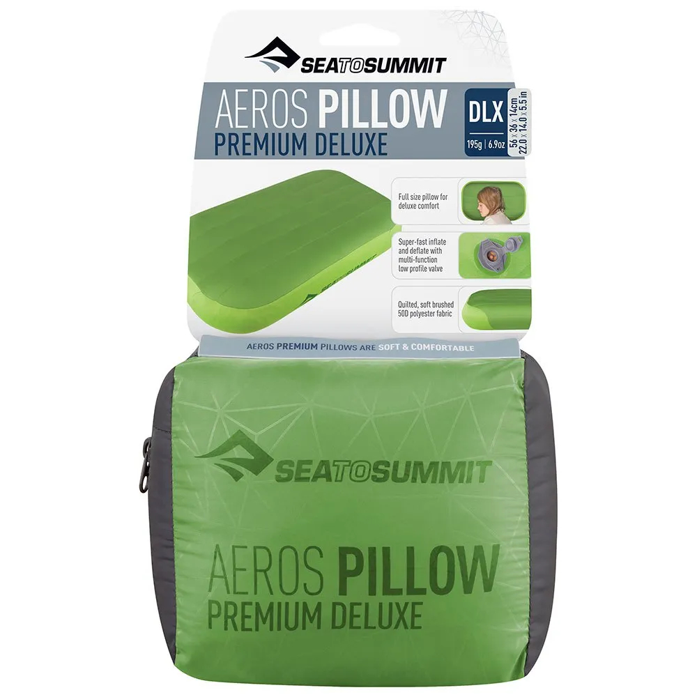 Sea To Summit Aeros Premium Deluxe Pute, Lime