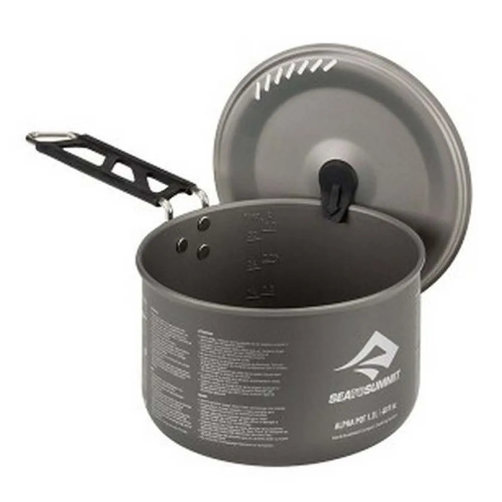 Sea To Summit Alpha 1.2l Gryte, Steel, One Size Sea To Summit Alpha 1.2l Gryte, Steel, One Size