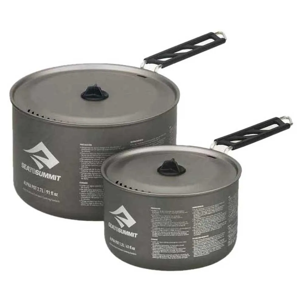 Sea To Summit Alpha 2.0 Grytesett, Grey, One Size