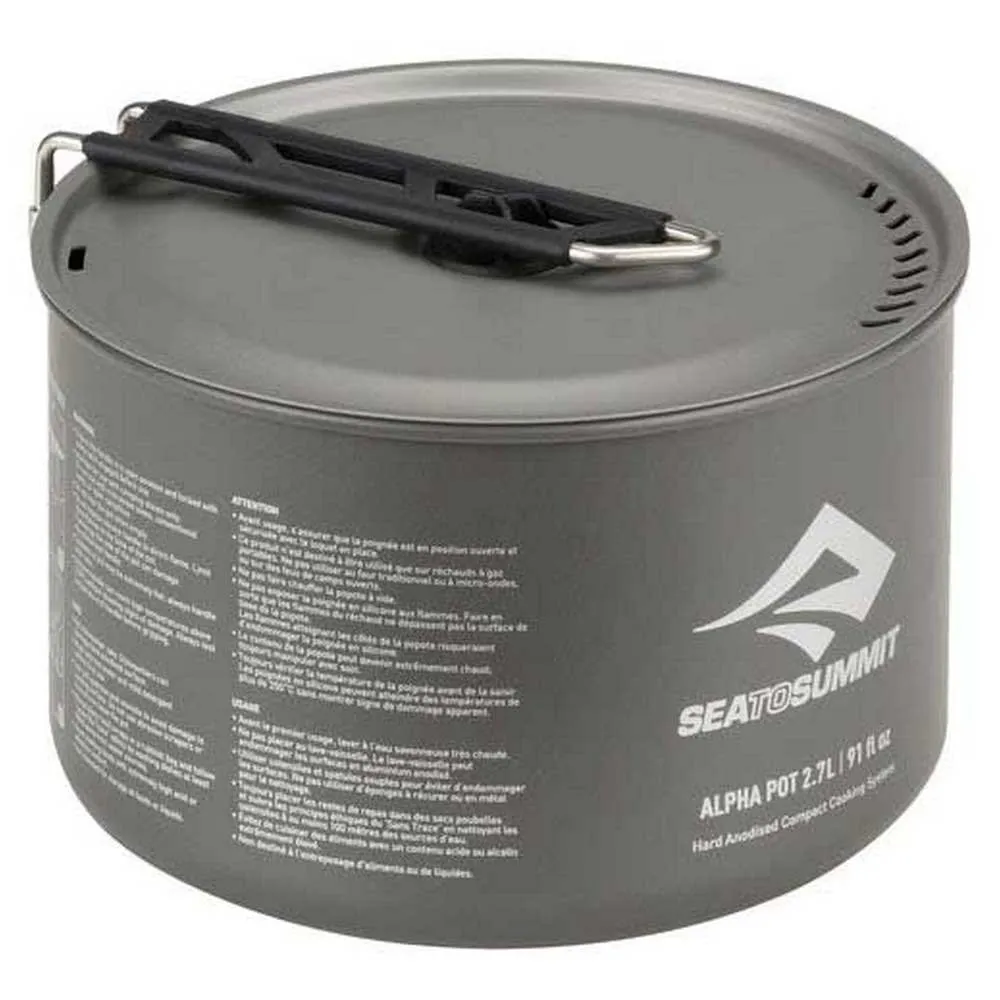 Sea To Summit Alpha 2.0 Grytesett, Grey, One Size