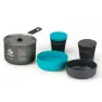 Sea To Summit Alpha 2.1 Kjøkkenutstyr, Black / blue, One Size