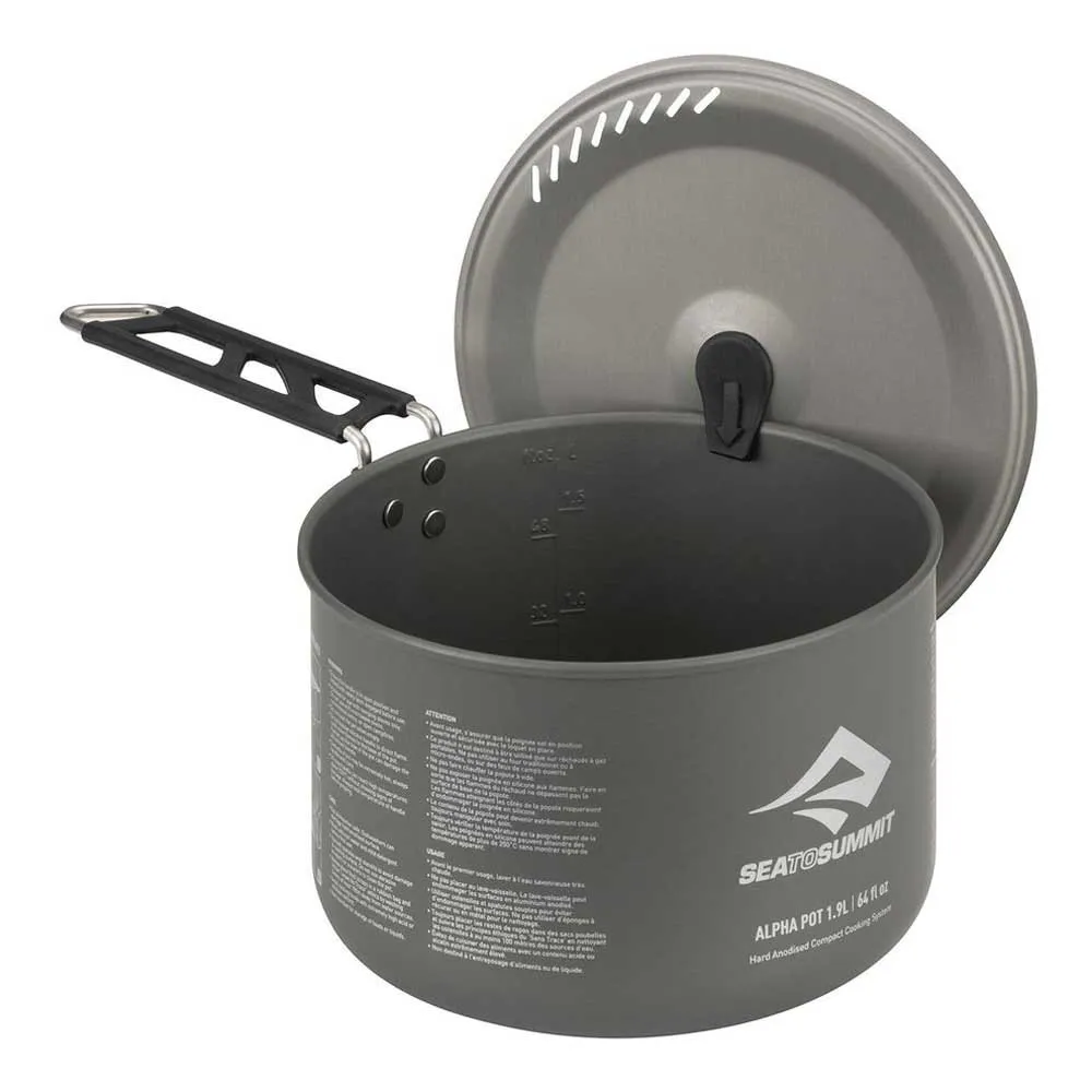 Sea To Summit Alpha 2.7l Gryte, Steel, One Size