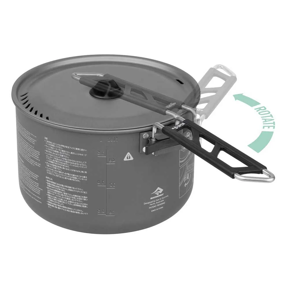 Sea To Summit Alpha 2.7l Gryte, Steel, One Size