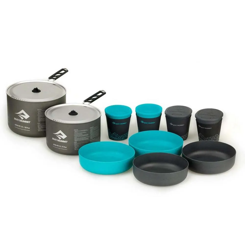 Sea To Summit Alpha 4.2 Kjøkkenutstyr, Black / blue, One Size