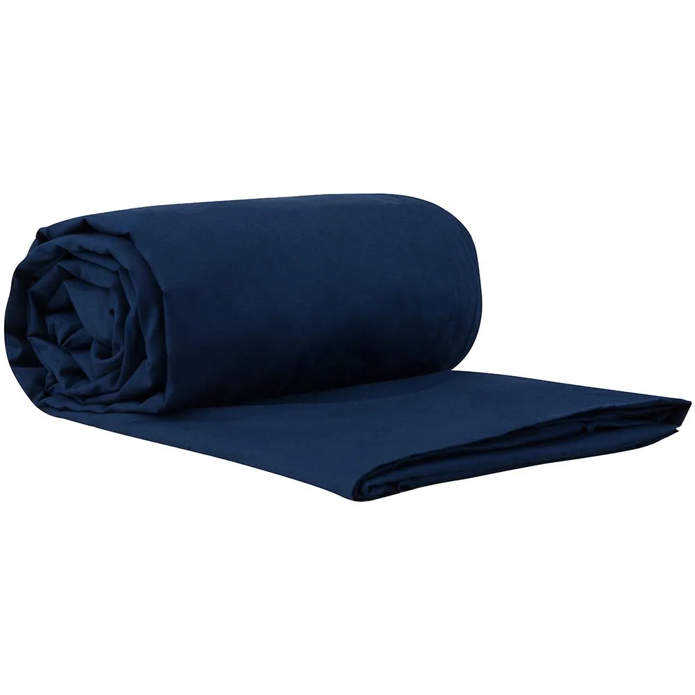 Sea To Summit Bomull Dobbelt Laken, Blue Sea To Summit Bomull Dobbelt Laken, Blue