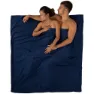 Sea To Summit Bomull Dobbelt Laken, Blue