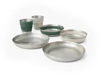 Sea To Summit Detour Dinnerware Set 2 kopper, 2 skåler, 2 tallerkener Sea To Summit Detour Dinnerware Set 2 kopper, 2 skåler, 2 tallerkener