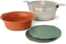 Sea To Summit Detour Kitchen Kit Kjel på 5L, med dørslag og skjærebrett