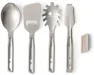 Sea To Summit Detour Utensil Set 4stk, 100% stainless steel, Stainless steel grey