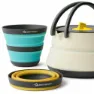 Sea To Summit Frontier 1l Bestikksett 3 Enheter, Black / yellow, One Size