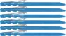 Sea To Summit Ground Control Light Pegs 6-Pack, Blue, One Size