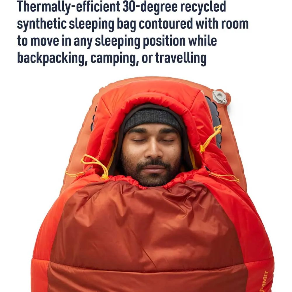 Sea To Summit Hamelin-1c Sovepose, Red, Double Zipper