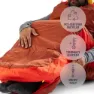 Sea To Summit Hamelin-1c Sovepose, Red, Double Zipper