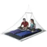 Sea To Summit Nano Pyramid Dobbel Myggnett, Grey, One Size