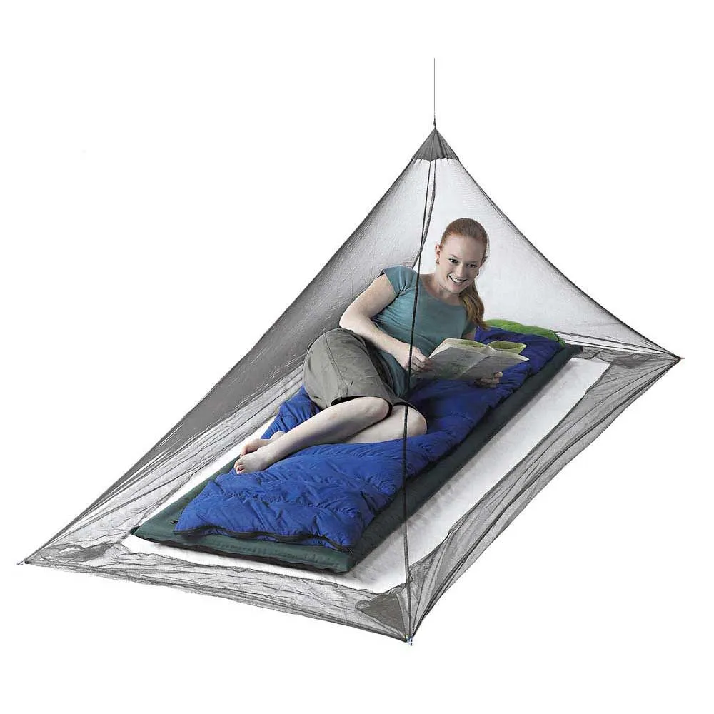 Sea To Summit Nano Pyramid Enkelmanns Myggnett, Grey, One Size