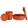 Sea To Summit Passage 6 Units Bestikksett Refurbished, Orange, One Size