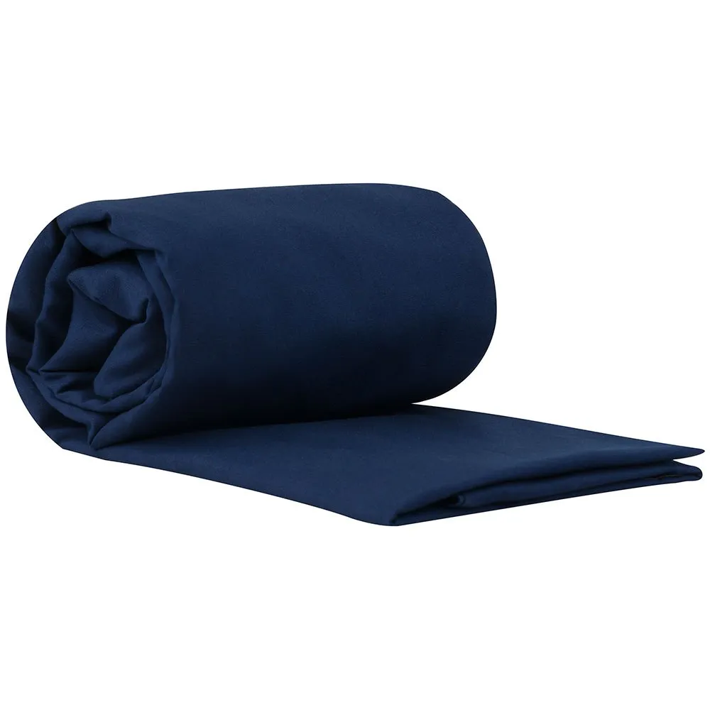 Sea To Summit Premium Bomullsreisesovepose Med Hette Og Fotlomme, Navy Sea To Summit Premium Bomullsreisesovepose Med Hette Og Fotlomme, Navy