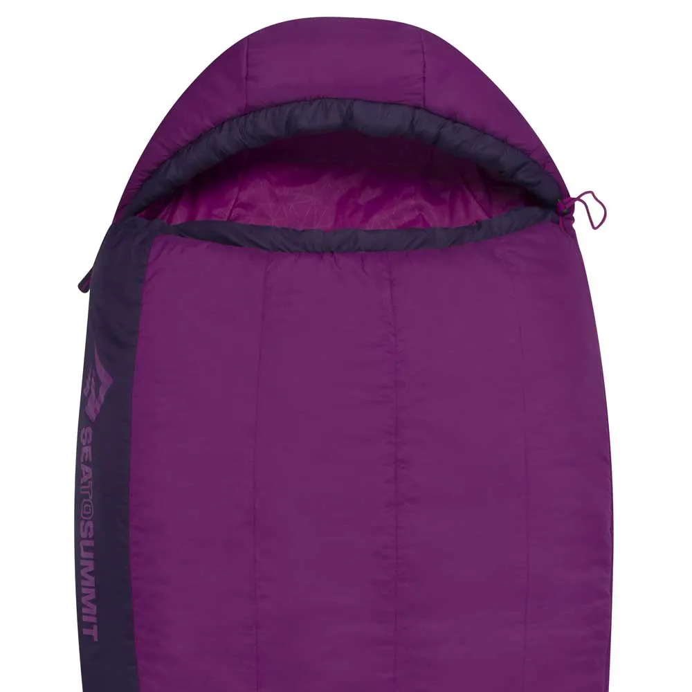 Sea To Summit Quest Qui Sovepose, Purple, Right Zipper