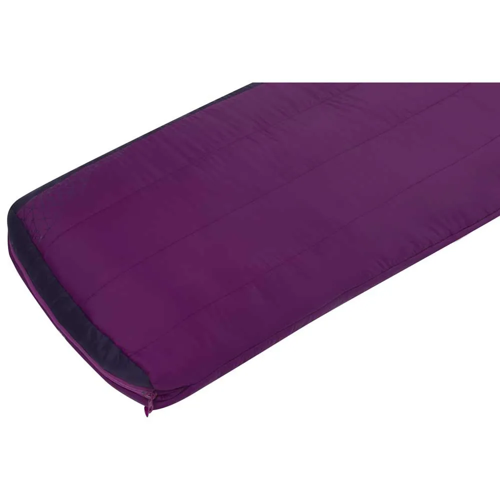 Sea To Summit Quest Qui Sovepose, Purple, Right Zipper