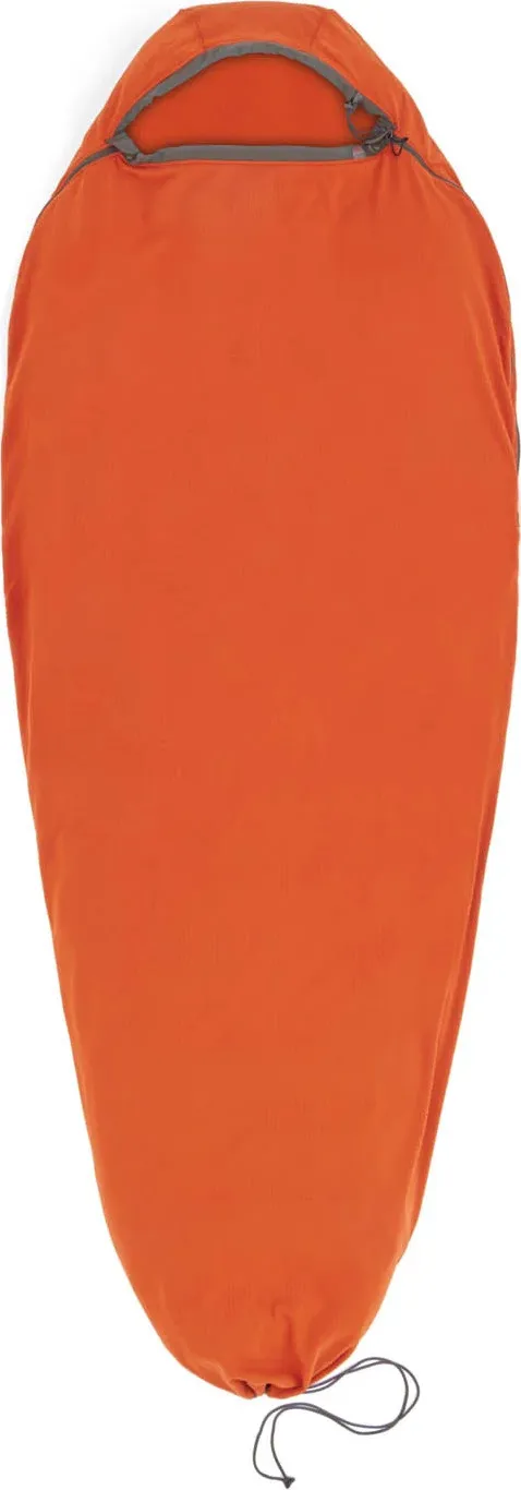 Sea To Summit Reactor Fleece Sleeping Bag Liner, Picante red Sea To Summit Reactor Fleece Sleeping Bag Liner, Picante red