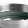 Sea To Summit Rustfritt Stål Sammenleggbar Gryte For Omkjøring 3l, Laurel wreath green, One Size