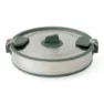 Sea To Summit Rustfritt Stål Sammenleggbar Gryte For Omkjøring 3l, Laurel wreath green, One Size