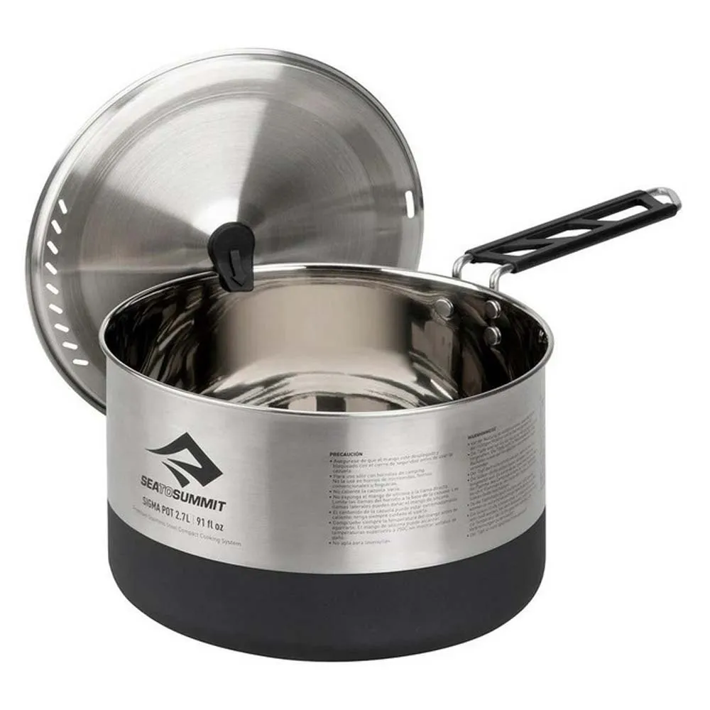 Sea To Summit Sigma 2.7l Gryte, Steel, One Size Sea To Summit Sigma 2.7l Gryte, Steel, One Size