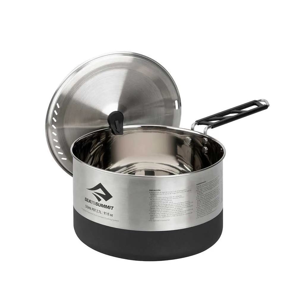 Sea To Summit Sigma 3.7l Gryte, Steel, One Size Sea To Summit Sigma 3.7l Gryte, Steel, One Size