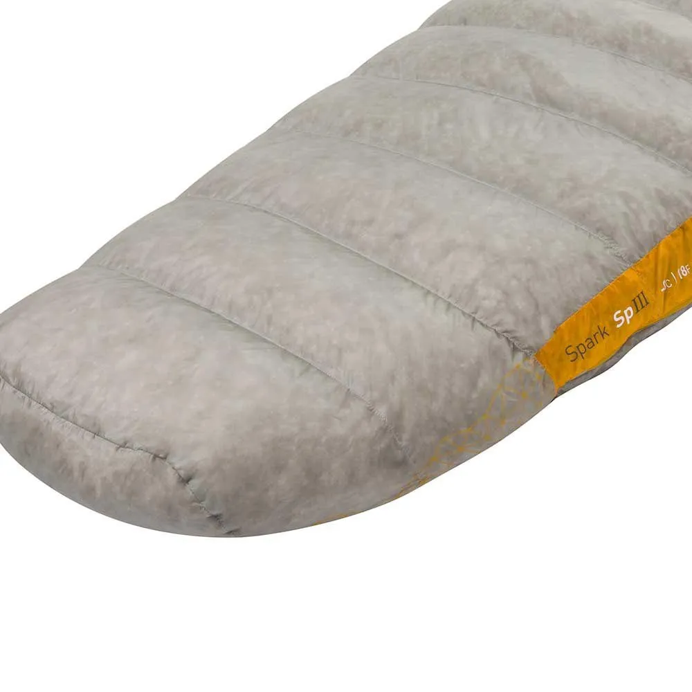 Sea To Summit Spark Spiii Sovepose, Light gray / yellow, Left Zipper Sea To Summit Spark Spiii Sovepose, Light gray / yellow, Left Zipper