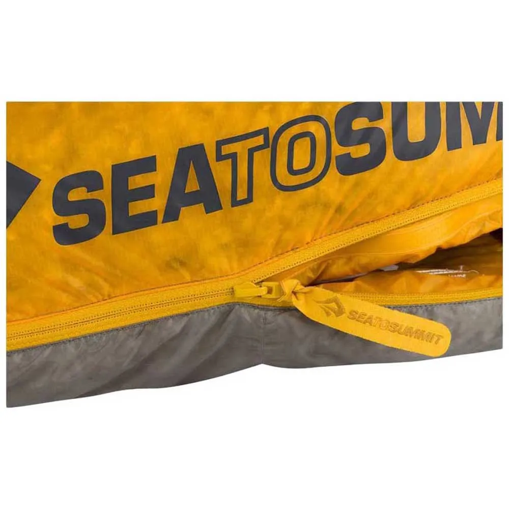 Sea To Summit Spark Spiv Sovepose, Dark gray / yellow, Left Zipper Sea To Summit Spark Spiv Sovepose, Dark gray / yellow, Left Zipper