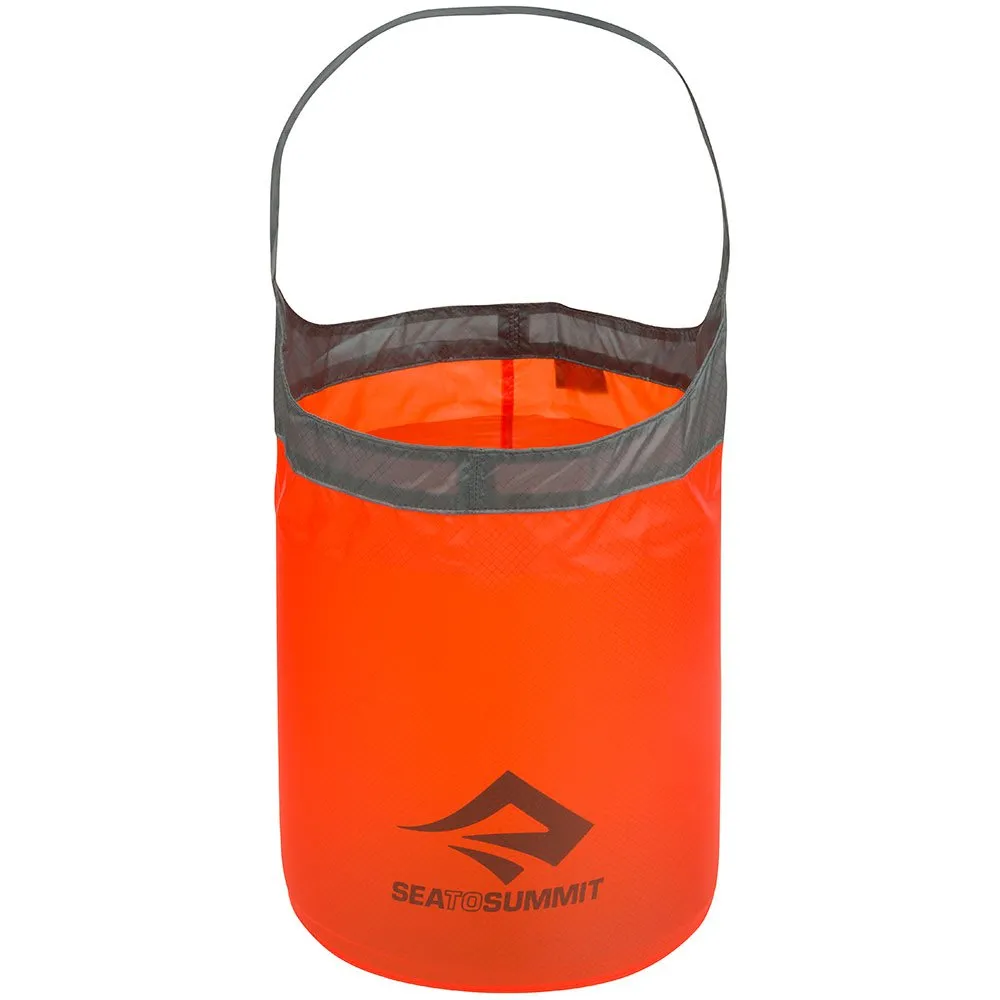 Sea To Summit Ultra-sil Sammenleggbar Bøtte 10 L, Orange/black, One Size