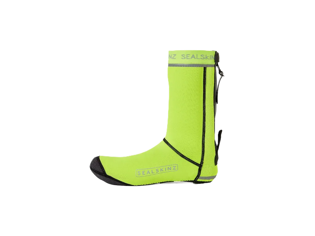Sealskinz Caston skoovertrekk neongul