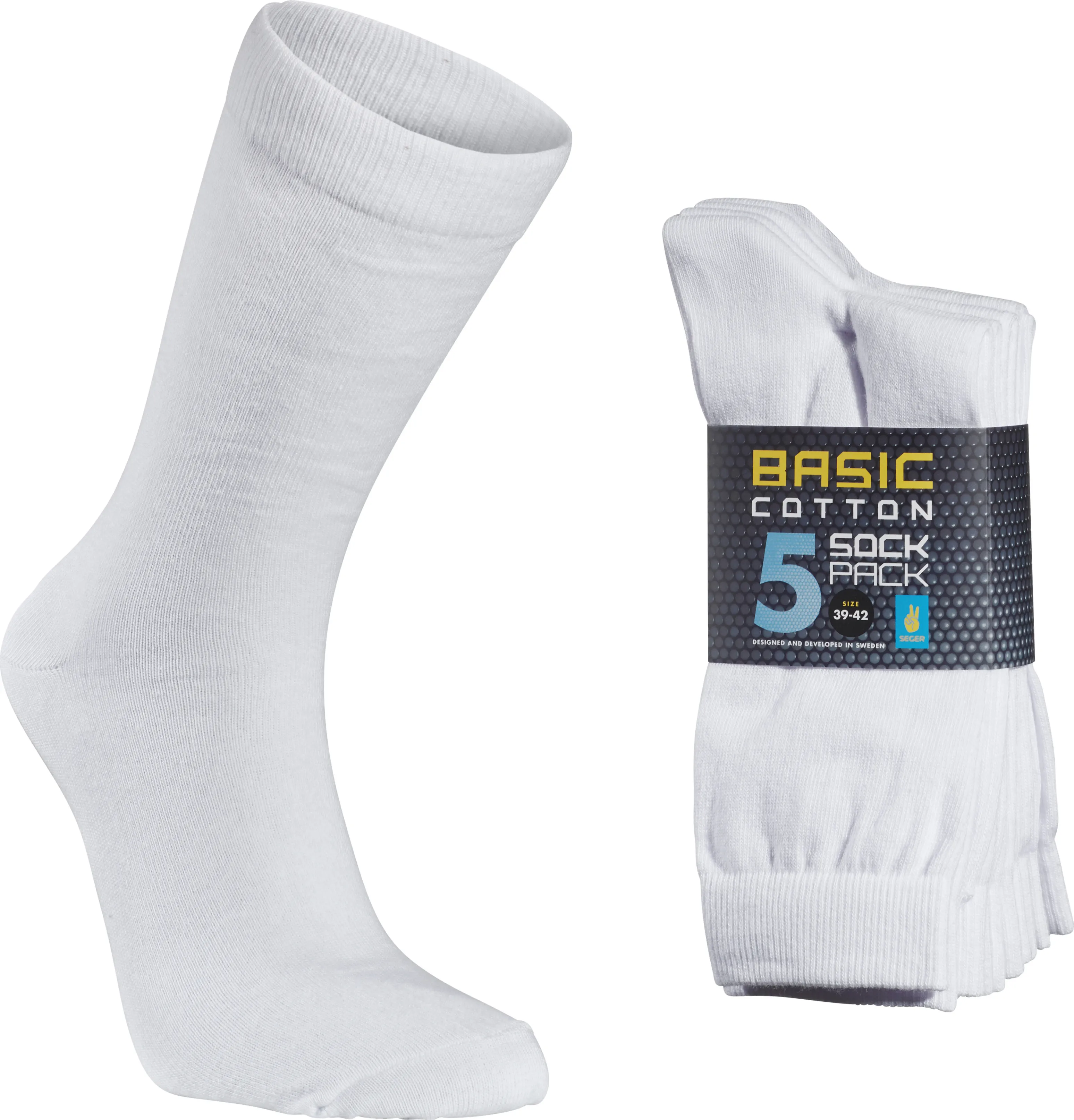 Seger Basic Cotton Sock 5-pack