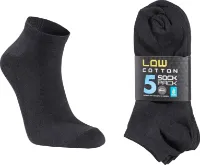 Seger Unisex Low Cotton Sock 5-pack Seger Unisex Low Cotton Sock 5-pack