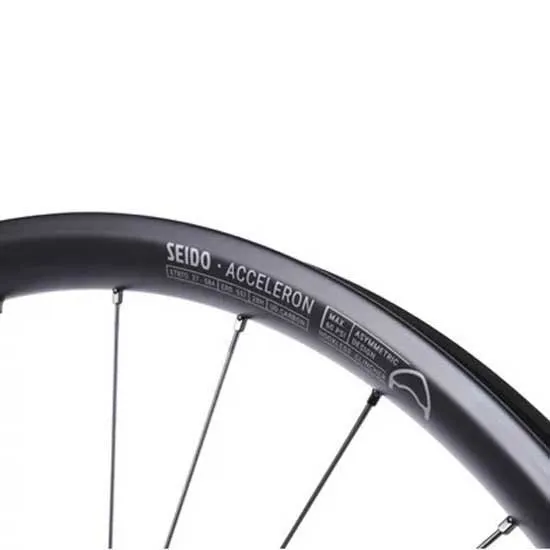 SEIDO Acceleron Thru-axle Disc Tubeless Hjulsett For Grussykkel