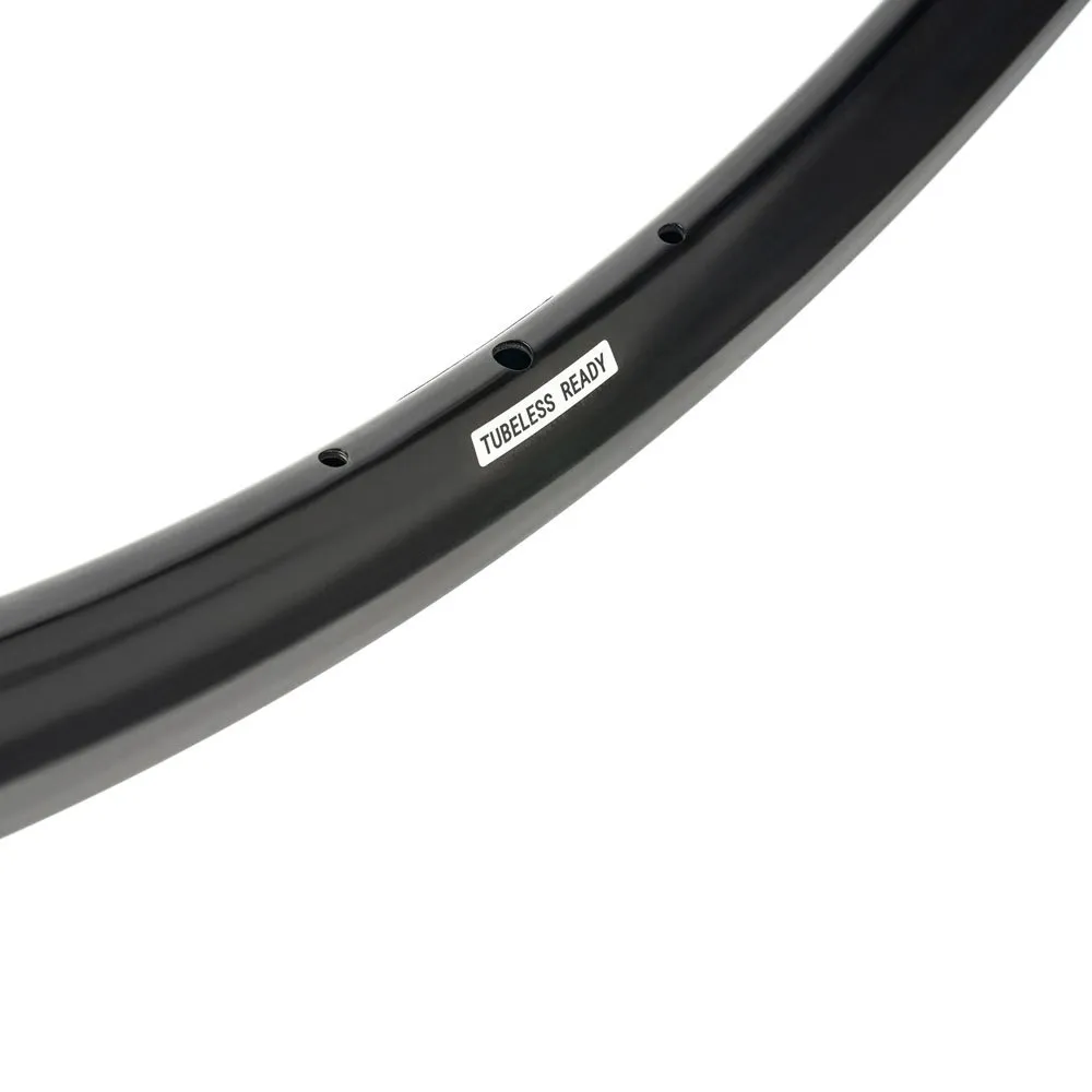 SEIDO Geon Thru-axle Disc Tubeless Felg, Black, 28"- 700 28H SEIDO Geon Thru-axle Disc Tubeless Felg, Black, 28"- 700 28H