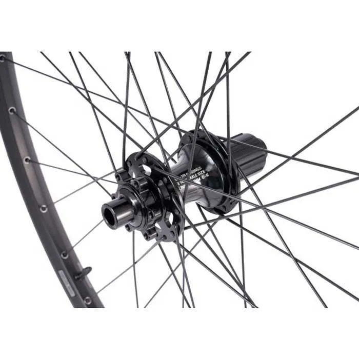 SEIDO Magnon Thru-axle Disc Tubeless Hjulsett For Grussykkel, Black, 12 x 100 / 12 x 142mm, Shimano/Sram HG